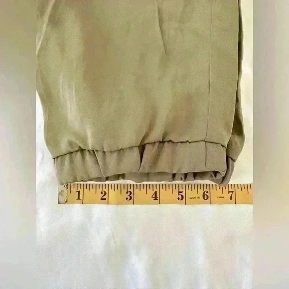 Michael Kors Women’s Safari Green Dress Pants Size Extra Large - Picture 5 of 9